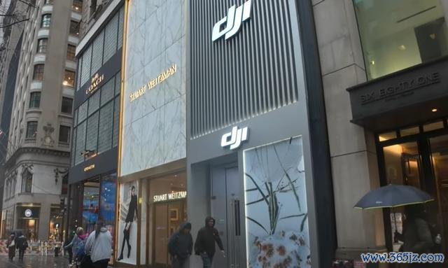 大疆在好意思国纽约的门店 费力图