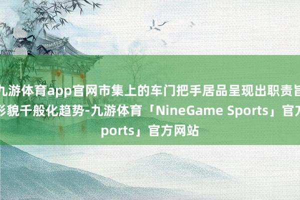 九游体育app官网市集上的车门把手居品呈现出职责旨趣、形貌千般化趋势-九游体育「NineGame Sports」官方网站