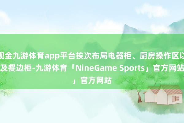现金九游体育app平台挨次布局电器柜、厨房操作区以及餐边柜-九游体育「NineGame Sports」官方网站